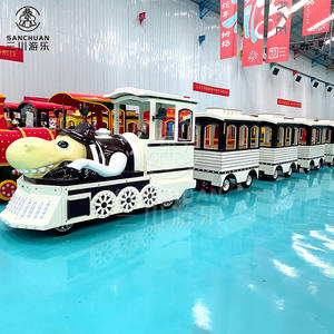 Trenino Elettrico Senza Binari per Bambini a Tema Cartone Animato, Attrazione Divertente per Centri Commerciali, Adatto per Interni ed Esterni - Product Image 3