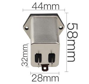 Filtri <span class=keywords><strong>EMI</strong></span> Monofase 1A 3A 6A 10A AC con Reti <span class=keywords><strong>RFI</strong></span> <span class=keywords><strong>LC</strong></span> <span class=keywords><strong>RC</strong></span> - Product Image 6