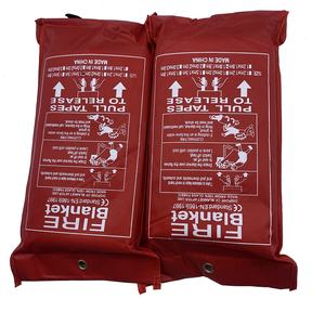 Coperta resistente al fuoco al miglior prezzo resistente al fuoco in fibra di vetro coperta per il soccorso antincendio 1*1m - Product Image 4