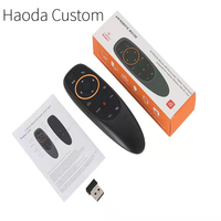 Souris aérienne personnalisée pour Google Chromecast, clavier sans fil et combo 24 GHz, rétroéclairage 7 couleurs, Fly Smart TV