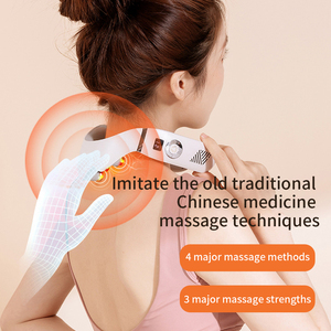 Masajeador Eléctrico Shiatsu OEM para Cuello y Hombros con Funciones Inteligentes de Alivio del Dolor, Incluye Calor y Frío - Product Image 4