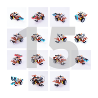 Étudiant DIY STEM Codage Programmable Voiture Robot Kit Équipement Éducatif Apprentissage Starter Kit avec ESP32 pour Enfants École