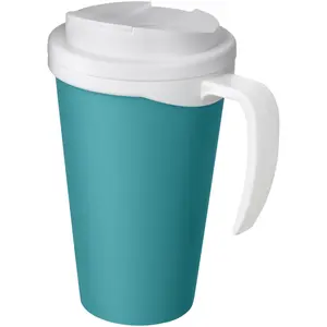 Taza térmica grande para café americano de 350 ml con tapa hermética - Product Image 2