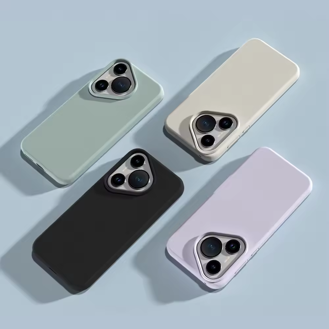 High Quality Ultra Liquid Silicone Mobile Phone Case for Huawei Pura70 Soft TPU Full Coverage Anti-Fall Shockproof Back Cover