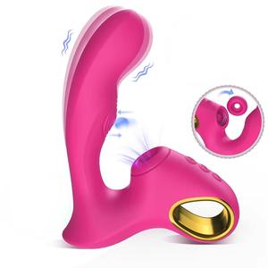 Sハンデ9段階振動吸引バイブレーター女性用ダブルフラッピング刺激玩具<span class=keywords><strong>G</strong></span>スポットバイブレーター - Product Image 1