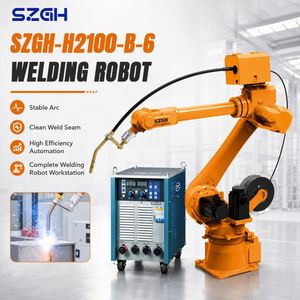 Brazo Robótico CNC SZGH de 6 Ejes, Máquina de Soldadura Láser/CO2 de Acero Inoxidable con Caja de Cambios y Motor - Product Image 1