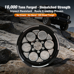 <span class=keywords><strong>ล้อ</strong></span>อัลลอยด์ <span class=keywords><strong>KSR</strong></span> Off-Road สีดำเงาแบบเจาะรู ขอบตัดขึ้นรูป ขนาด 16 17 18 19 20 21 22 23 24 นิ้ว สำหรับ Ford Bronco Sport และอื่นๆ - Product Image 3