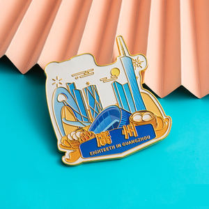 Customized City-Themed Fridge Magnets Exquisite Magnetic Tiles Exclusive Wholesale <b>Gifts</b> for Cultural and Creative Enthusiasts - Product Image 1