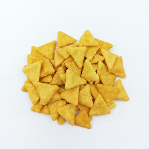Craquelins de maïs triangulaires saveur <span class=keywords><strong>fromage</strong></span>, croustillants, type Senbei, en gros, pour marque privée OEM, approvisionnement en vrac de snacks céréaliers - Product Image 4
