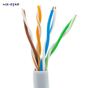 Alta velocidad 4 pares 26awg <span class=keywords><strong>UTP</strong></span> <span class=keywords><strong>CAT5</strong></span> <span class=keywords><strong>cable</strong></span> cobre CAT5e networkLan <span class=keywords><strong>cable</strong></span> precio por metro - Product Image 2