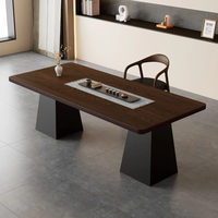 Bureau de travail ergonomique en bois massif, durable et minimaliste pour le bureau à domicile