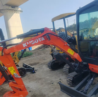 Miniexcavadora Kubota U27 de Segunda Mano en Buen Estado, Marca Japonesa, 2t, Miniexcavadora Kubota U-27 Usada