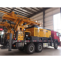 Plateforme de forage de puits d'eau montée sur camion d'Inde, équipement de forage monté sur camion