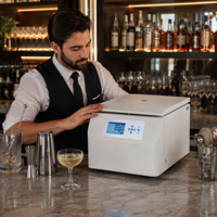 Centrífuga Profesional para Clarificación de Cócteles Cenlee CT550, Equipo de Alta Capacidad de 3000 ml para Bares, Restaurantes y Mixólogos