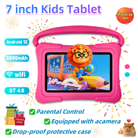 Tablettes d'apprentissage intelligentes pour enfants en gros, écran capacitif HD, fente pour carte TF, processeur MTK pour l'éducation