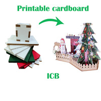 Werbedruckplatten UV-Druck Premium Beschichtetes Feuchtigkeitsbeständiges Display-Material Maßgefertigte Größe für Messen