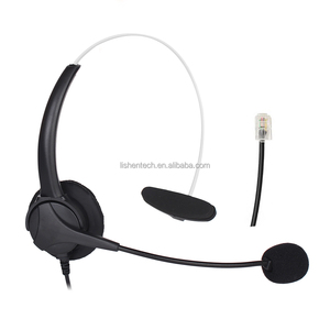 Auriculares de teléfono transpirables, cascos ergonómicos de alta fidelidad, excelente, 3,5mm, 2,5mm, micrófono RJ9, Servicio de Atención <span class=keywords><strong>al</strong></span> <span class=keywords><strong>Cliente</strong></span> - Product Image 4
