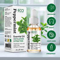 Huile Essentielle de Menthe Poivrée en Gros, Fournisseur en Vrac, Distillée à la Vapeur pour Diffuseur, Massage, Soins de la Peau, Aromathérapie, OEM, ODM
