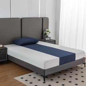 Drap plat 400TC 95% coton, respectueux de la peau, antistatique, écologique, toutes saisons, pour la maison, l'hôtel, l'hôpital, doux - Product Image 5