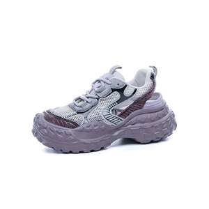 รองเท้ากีฬาเดินทางสำหรับผู้หญิงรุ่นซัมเมอร์ 2025 ระบายอากาศได้ดี ดีไซน์ทันสมัย หน้าผ้าตาข่าย พื้นหนา หนังผสมตาข่าย เหมาะสำหรับออกกำลังกายและเดิน - Product Image 3