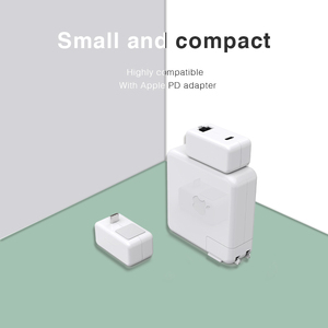 Probador de Cable acoplador Rj45, adaptador Ethernet <span class=keywords><strong>Usb</strong></span> Gigabit Pd 100W, carga rápida para <span class=keywords><strong>MacBook</strong></span> iPad <span class=keywords><strong>Pro</strong></span>, adaptador de cargador de conector Rj45 - Product Image 3