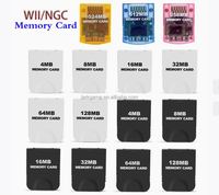 2025A 128 Mo pour Nintendo GameCube Carte mémoire Wii Jeu Accessoire de stockage de données pour NGC pour Nintendo NGC Accessoires de jeu NGC