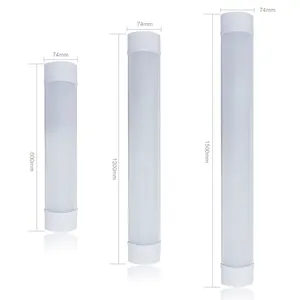 Banqcn lampu Linear dalam ruangan, lampu Tube Led, lampu Batten, lampu kantor sekolah 140LM/w 43W, 5 kaki, 150cm