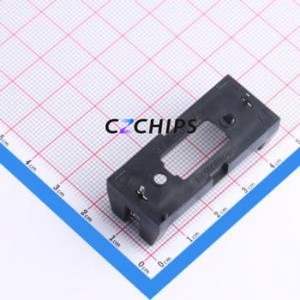 BH-123A-A1CJ002 Button & Strip Battery Connector Connector Battery Case CR123A Stainless Steel Nickel - Product Image 1