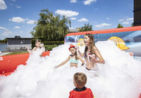 Fosse gonflable de mousse de divertissement de jeu gonflable d'enfants et d'adultes de piscine gonflable extérieure de bain moussant pour la partie de carnaval