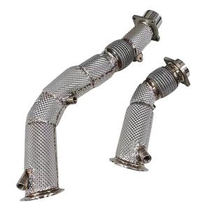 Tubo de <span class=keywords><strong>escape</strong></span> de acero inoxidable JTLD Performance 304 para <span class=keywords><strong>BMW</strong></span> F80 M3 F82 <span class=keywords><strong>M4</strong></span> F8X S55 tubos de <span class=keywords><strong>escape</strong></span> de prueba - Product Image 3