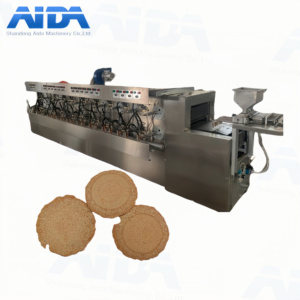 Dây chuyền sản xuất bánh quy giòn gạo đỏ hoàn toàn tự động, thiết bị sản xuất bánh quy <span class=keywords><strong>Wafer</strong></span> - Product Image 2