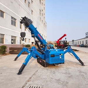 Grúa Araña para Techos de 3 Toneladas con Control Remoto Inalámbrico, <span class=keywords><strong>Brazo</strong></span> Telescópico de 360 Grados, Elevación Segura, Eléctrica/Gasolina/Diésel - Product Image 2