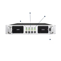 Amplificateurs de puissance professionnels TTV4800 Dj 4 canaux classe H 2X 800w, amplificateur de puissance professionnel 20000w