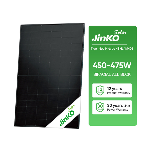 Cheap Price Solar Panels 455w Black N Type Mono 450W 455W 460W 465W 470W 475W Panneau Solaire for Home