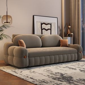 Modern Minimalist <strong>Sofa</strong> <strong>Bed</strong> Buttery Style Folding <strong>Sofa</strong> <strong>Bed</strong> Pull-out Velvet <strong>Sofa</strong> <strong>Bed</strong> - Product Image 6