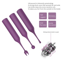 Hochfrequenter, leiser Vibrator für den internationalen Handel: Honigbohnen-Stick für weibliche G-Punkt- und Klitoris-Massage zur Erregerstimulation