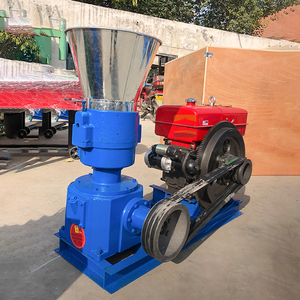 Nuova Macchina per Pellet di Legno con Motore Diesel Tipo 150, Granulatore a Due <span class=keywords><strong>Rulli</strong></span>, Macchine per la Lavorazione dei Mangimi per Animali - Product Image 4