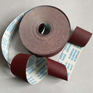 Lo último en rollos de papel de lija abrasivo de cerámica de 6mm, rollo de tela de óxido de aluminio de Zirconia con unión de resina para molienda de superficies - Product Image 3