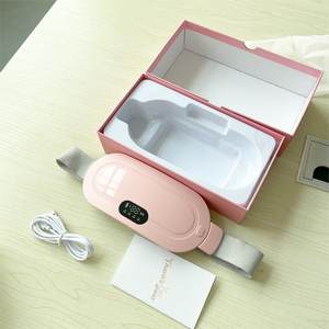 Almohadilla de calefacción Menstrual vibratoria caliente, minicinturón de compresión caliente <span class=keywords><strong>Personal</strong></span>, masajeador, máquina vibradora de calor - Product Image 5