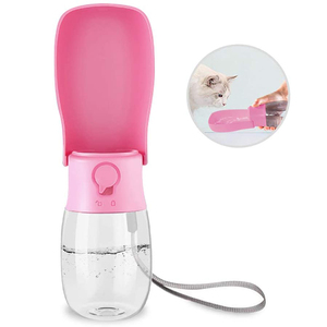 Bình nước cho chó di động có bát gấp gọn, thiết kế nhẹ, chống rò rỉ, có thể gấp lại - Product Image 1