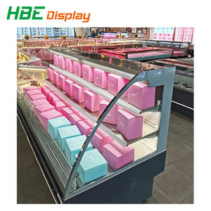 Vitrine réfrigérée semi-verticale Highbright, très vendue, pour supermarchés et épiceries - Product Image 3