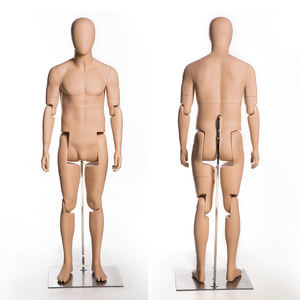HM02-G Nude <span class=keywords><strong>Male</strong></span> Flexible Simulation Schaufenster puppe Ganzkörper Posing Frei bewegliche Gelenke Gelenk Schaufenster puppe - Product Image 2