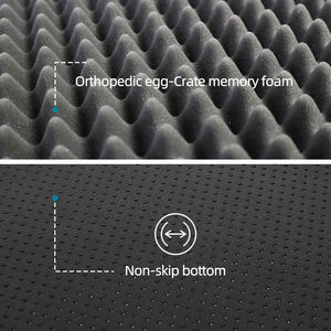 Großhandel Custom Indoor Hunde bett mit Memory Foam Oxford Stoff Haustier betten Solid Pattern und abnehmbare Abdeckung - Product Image 5