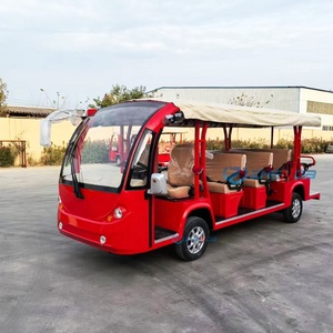 Autobús Turístico Eléctrico Personalizado al Mejor Precio, con Certificación CE, Diseño de Bajo Ruido, para Campos de Golf, Parques y Campus - Product Image 6