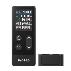 ProTap D1 3-in-1 <b>Laser</b> Distance Meter, 60M High Precision <b>Laser</b> Rangefinder with Cross Line <b>Laser</b> <b>Level</b> - Product Image 1