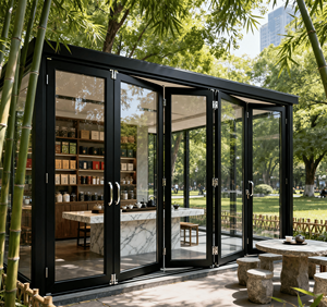 <span class=keywords><strong>Porte</strong></span> <span class=keywords><strong>de</strong></span> <span class=keywords><strong>garage</strong></span> robuste en alliage d'aluminium à double battant inclinable avec inserts <span class=keywords><strong>de</strong></span> fenêtre amovibles pour usage extérieur, garantie 5 ans - Product Image 1