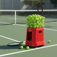 Asistente de Voz con IA, Robot de Tenis Inteligente, Portátil y Ligero, Juego de Pelotas de Tenis ABS, 140 Pelotas, T7 Pro de Fábrica SIBOASI