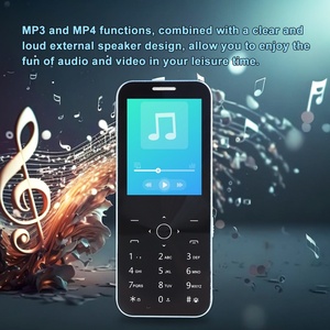 Téléphone portable à barre 4 SIM débloqué, nouveau modèle, écran 2,4 pouces, 2G GSM, pour seniors, vente chaude - Product Image 5