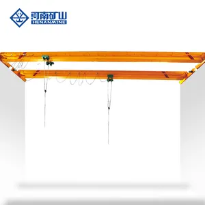 Remote Control elektrik Girder tunggal 16t derek overhead Harga 15 ton overhead crane