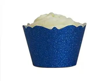 Benutzer definierte Cupcake-Wrapper Funktioniert auf Cricut Print able Cupcake Wrapper Template Topper
